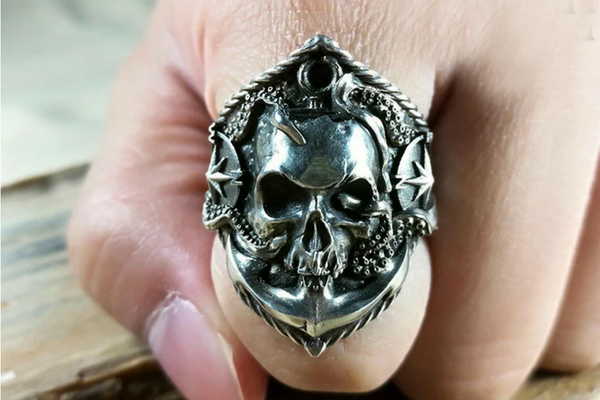 Pirate Skull Ring【CRAZY PIG】廃番 | www.gamutgallerympls.com