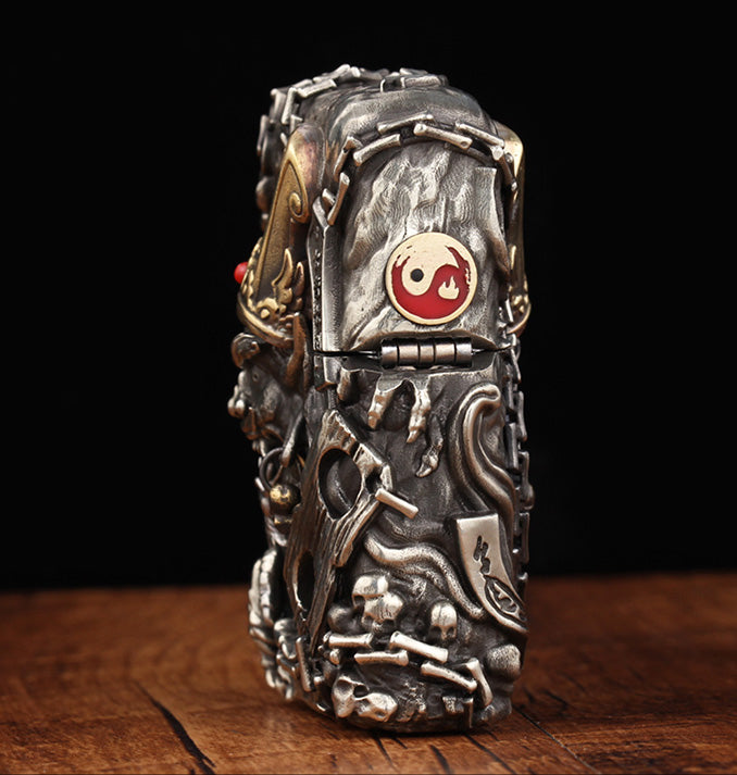 Two-faced Ghost of Impermanence Lighter Case – Holy Buyble