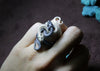 Flexible Yin Yang Snake Skeleton Ring - Holy Buyble